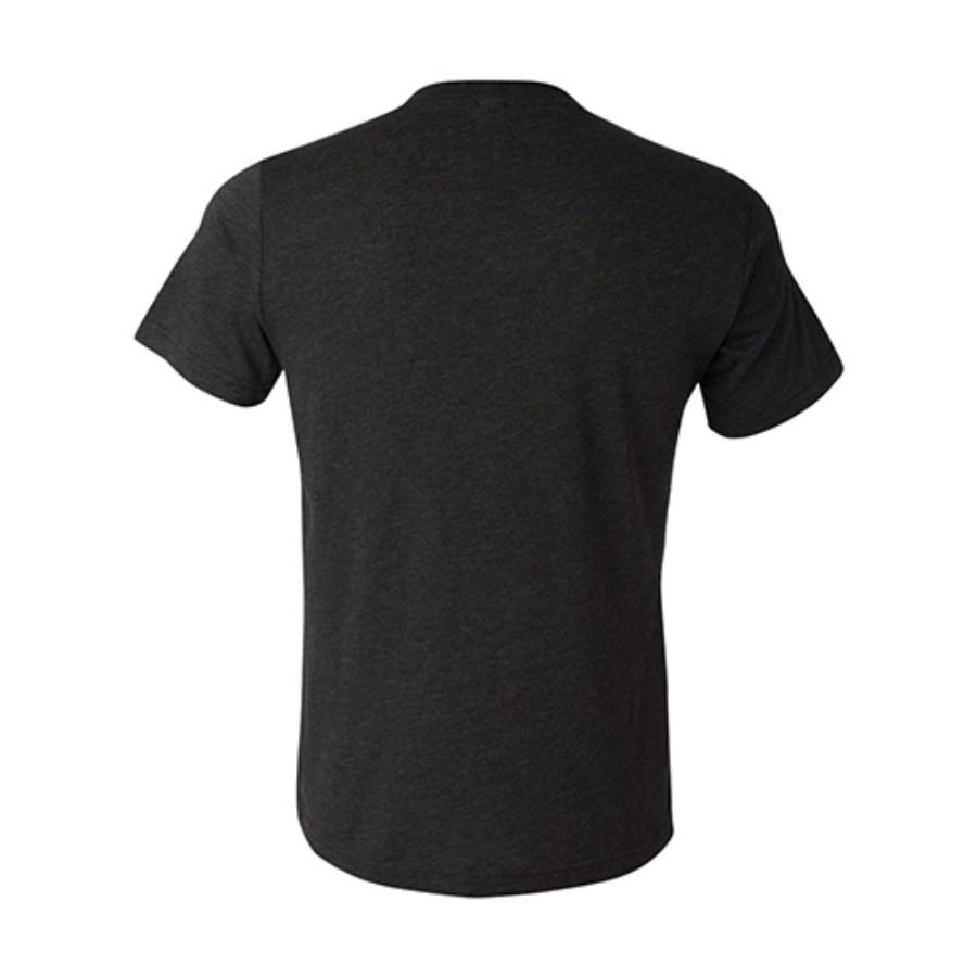 BELLA + CANVAS Triblend V-Neck Tee Feature Close-up