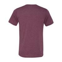 BELLA + CANVAS Triblend V-Neck Tee Feature Close-up