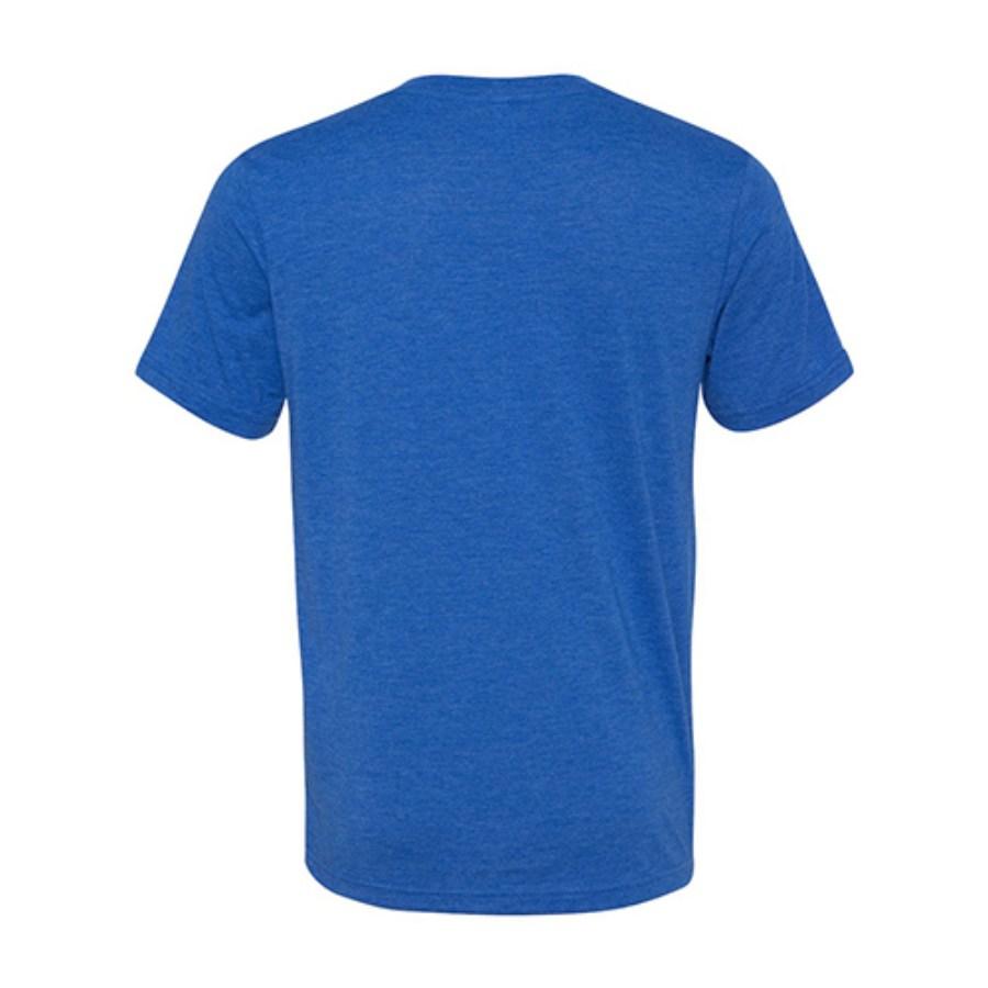 BELLA + CANVAS Triblend V-Neck Tee Feature Close-up