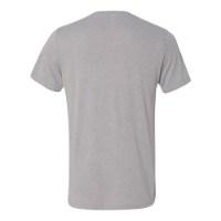 BELLA + CANVAS Triblend V-Neck Tee Feature Close-up