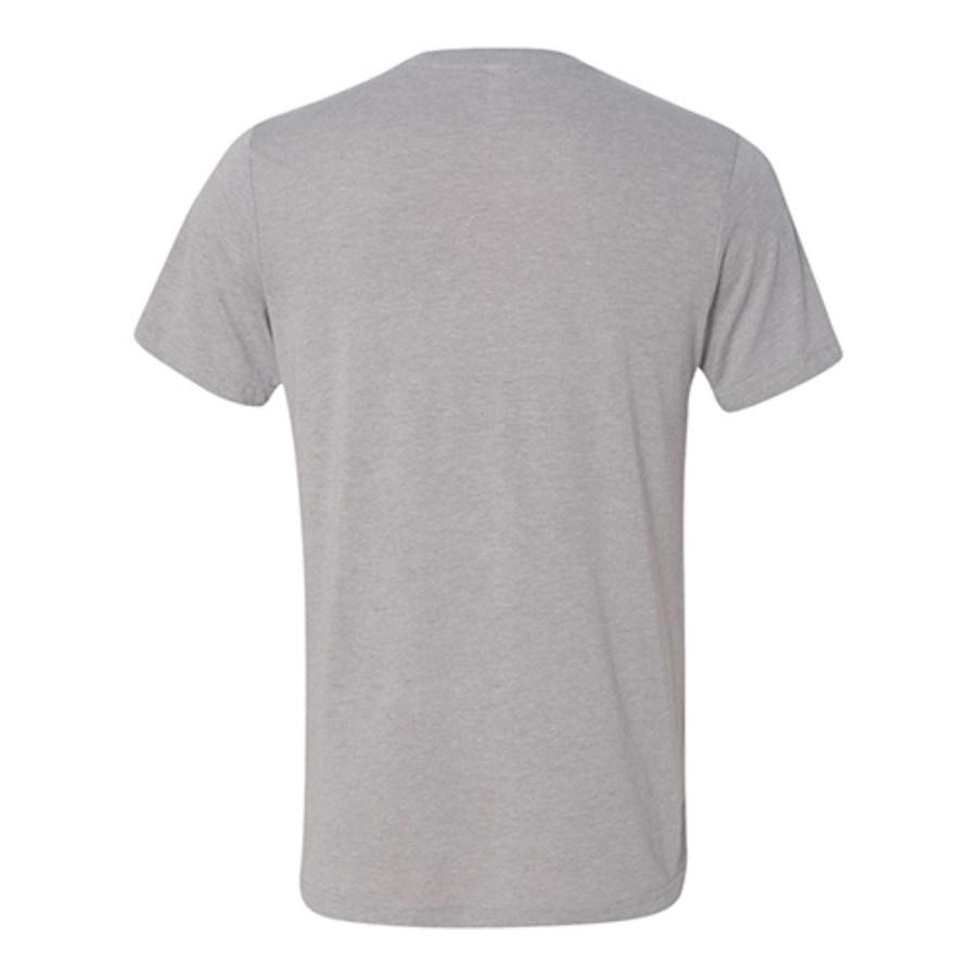 BELLA + CANVAS Triblend V-Neck Tee Feature Close-up