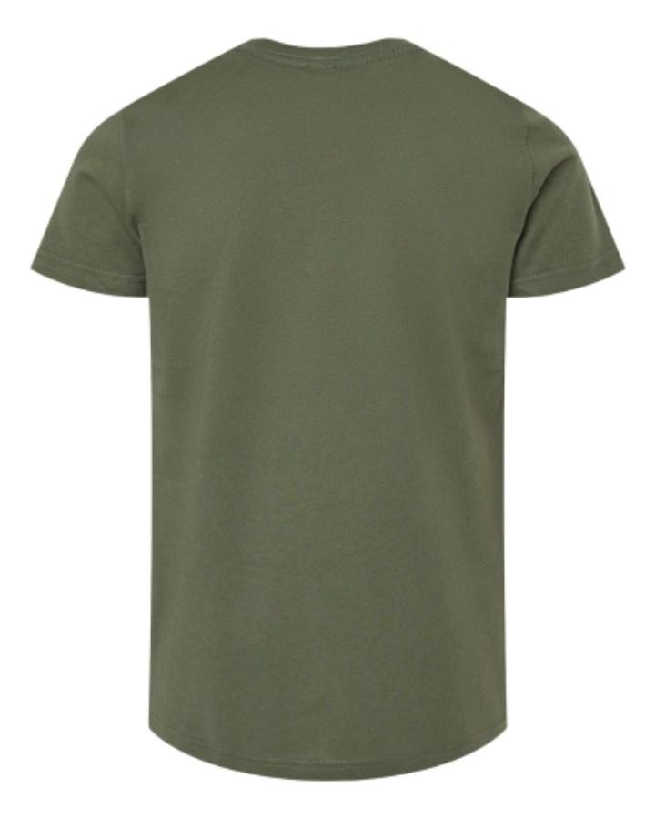 BELLA + CANVAS Youth Jersey Tee Perspective View