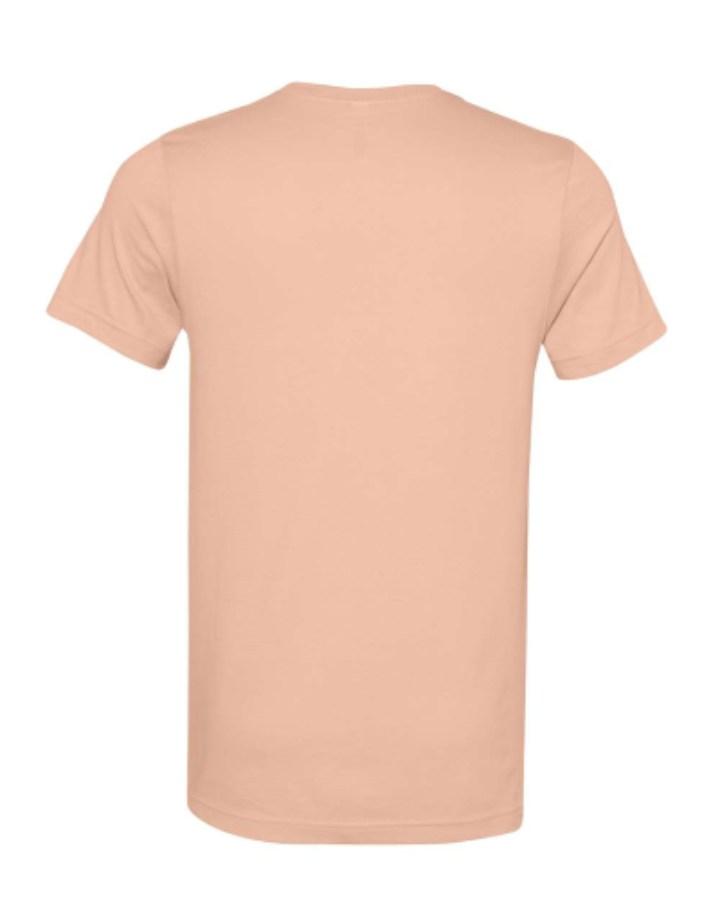 BELLA + CANVAS Jersey Tee Close Up Detail