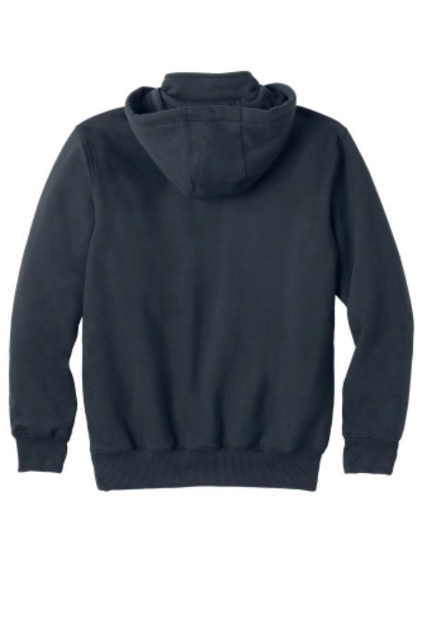Carhartt Rain Defender Hooded 1/4-Zip Sweatshirt Feature Close-up