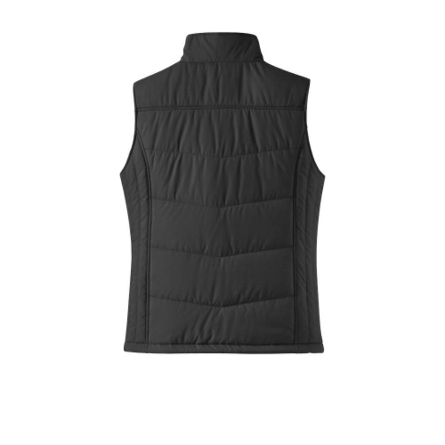 Port Authority Women's Puffy Vest Perspective View