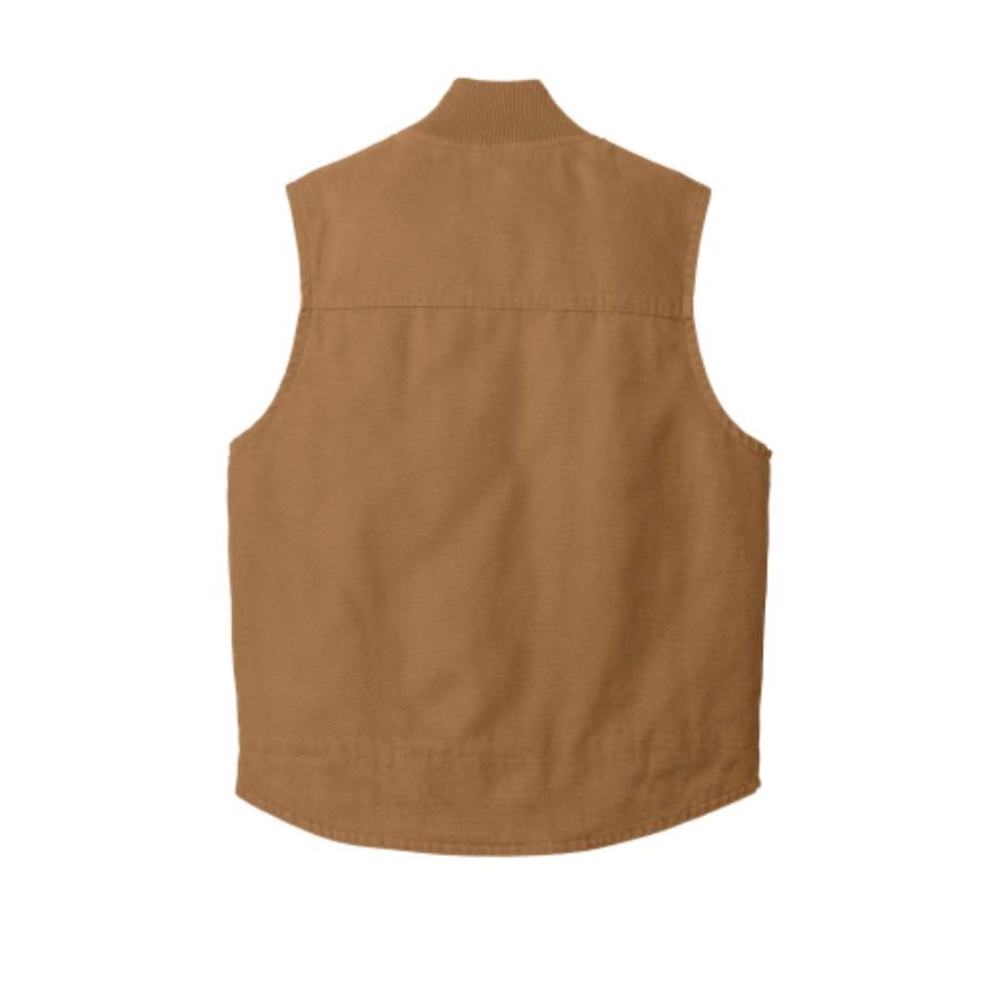 CornerStone Washed Duck Cloth Vest Feature Close-up