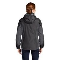 Port Authority Women's Colorblock 3-in-1 Jacket Close Up Detail