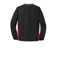 Sport-Tek Tipped V-Neck Raglan Wind Shirt Alternate View