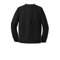 Sport-Tek Tipped V-Neck Raglan Wind Shirt Perspective View