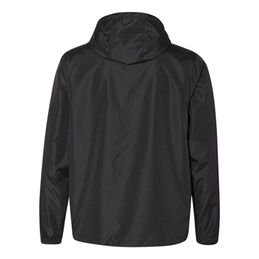 Independent Trading Co. Men's Lightweight Windbreaker Full-Zip Jacket Additional view