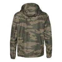 Independent Trading Co. Men's Lightweight Windbreaker Full-Zip Jacket Additional view