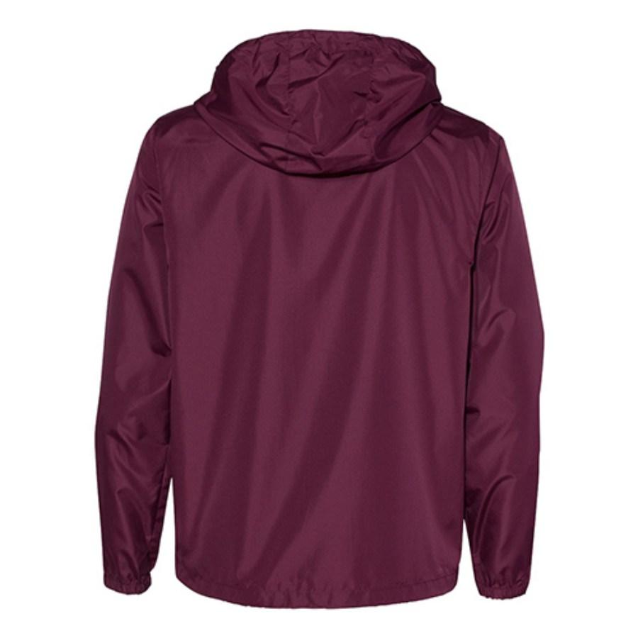 Independent Trading Co. Men's Lightweight Windbreaker Full-Zip Jacket Alternate View