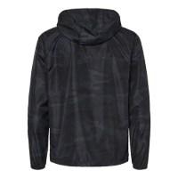 Independent Trading Co. Men's Lightweight Windbreaker Full-Zip Jacket Feature Close-up