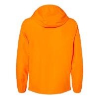 Independent Trading Co. Men's Lightweight Windbreaker Full-Zip Jacket Feature Close-up