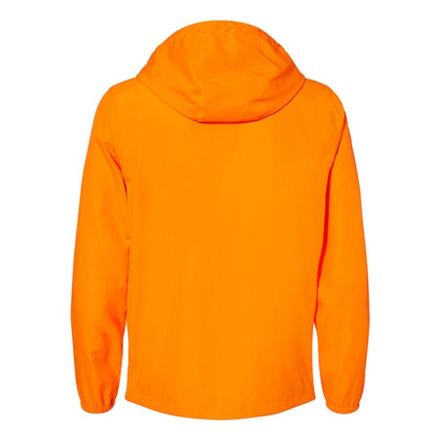 Independent Trading Co. Men's Lightweight Windbreaker Full-Zip Jacket Feature Close-up