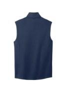 Port Authority Collective Smooth Fleece Vest Perspective View