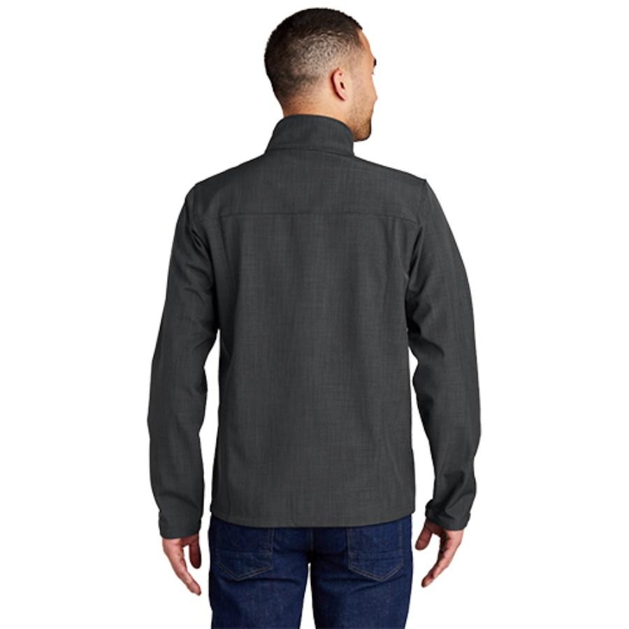 Eddie Bauer Shaded Crosshatch Soft Shell Jacket Perspective View
