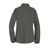 Port Authority Women's Active Soft Shell Jacket Feature Close-up