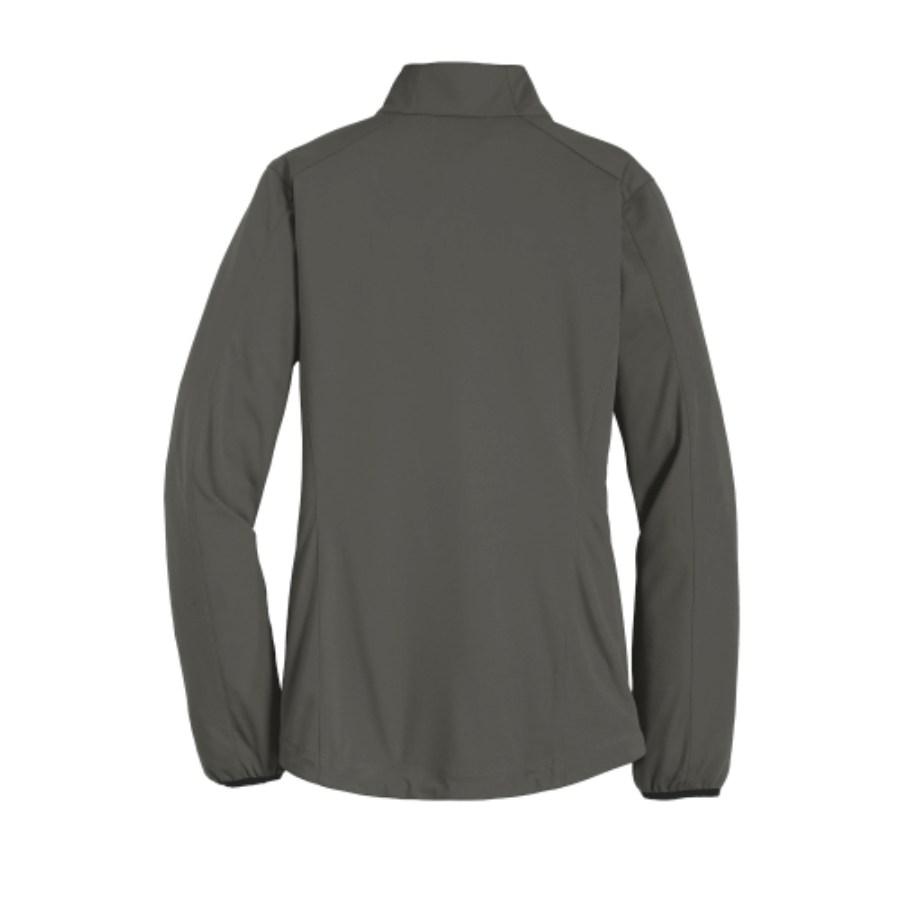 Port Authority Women's Active Soft Shell Jacket Feature Close-up
