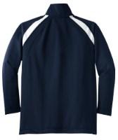 Sport-Tek Youth Tricot Track Jacket Perspective View