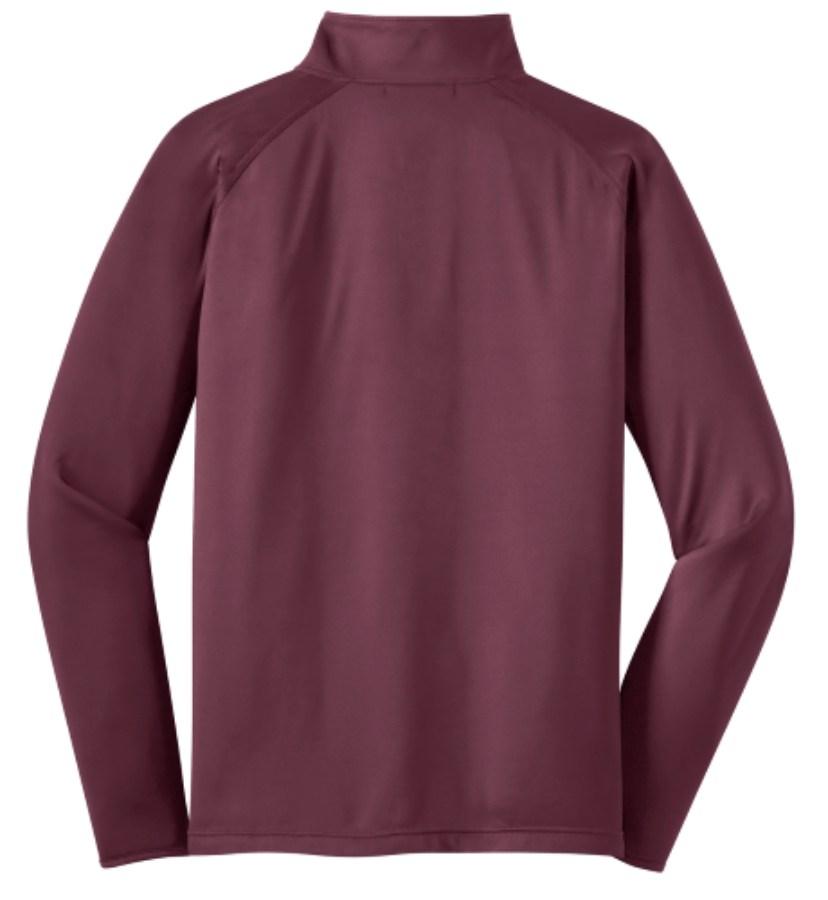 Sport-Tek Sport-Wick Stretch 1/4-Zip Pullover Feature Close-up
