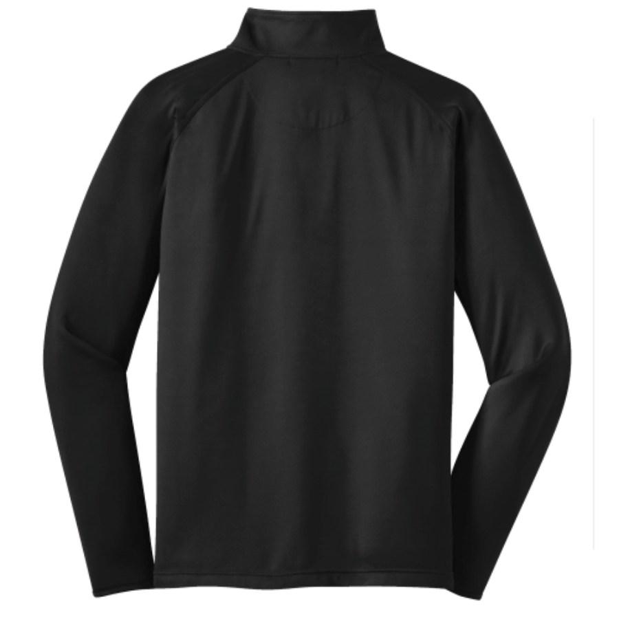 Sport-Tek Tall Sport-Wick Stretch 1/4-Zip Pullover Additional Angle