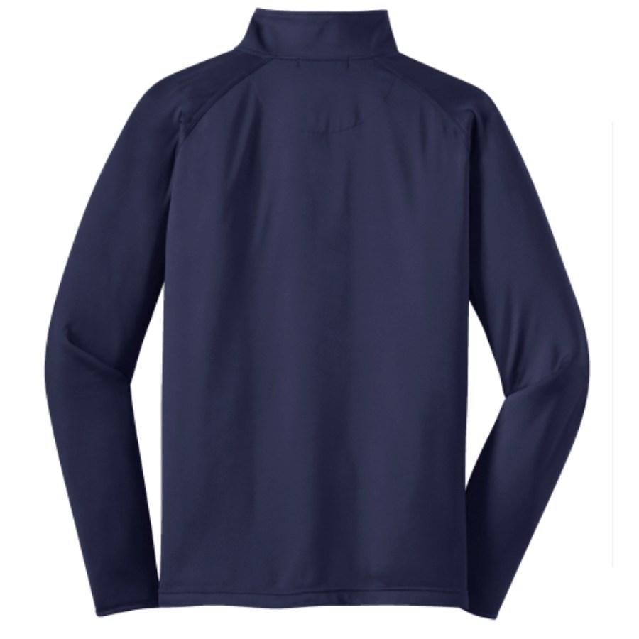 Sport-Tek Tall Sport-Wick Stretch 1/4-Zip Pullover Perspective View