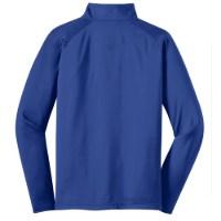Sport-Tek Tall Sport-Wick Stretch 1/4-Zip Pullover Feature Close-up