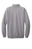 Carhartt Midweight 1/4-Zip Mock Neck Sweatshirt Close Up Detail