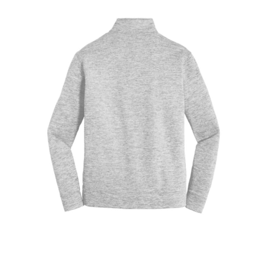 Sport-Tek PosiCharge Electric Heather Fleece 1/4-Zip Pullover Perspective View