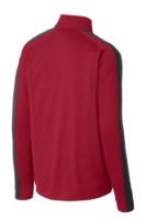 Sport-Tek Sport-Wick Textured Colorblock 1/4-Zip Pullover Additional Angle