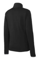 Sport-Tek Ladies Sport-Wick Stretch Contrast Full-Zip Jacket Additional Angle