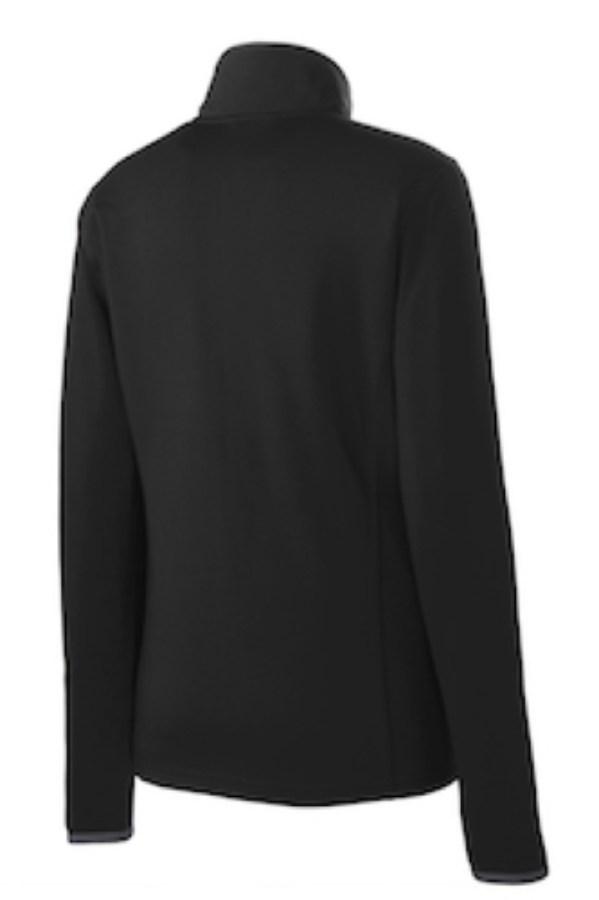Sport-Tek Ladies Sport-Wick Stretch Contrast Full-Zip Jacket Additional Angle
