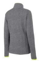 Sport-Tek Ladies Sport-Wick Stretch Contrast Full-Zip Jacket Close Up Detail