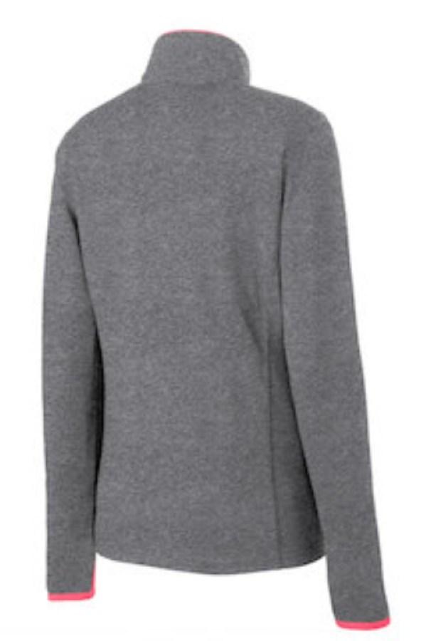Sport-Tek Ladies Sport-Wick Stretch Contrast Full-Zip Jacket Alternate View