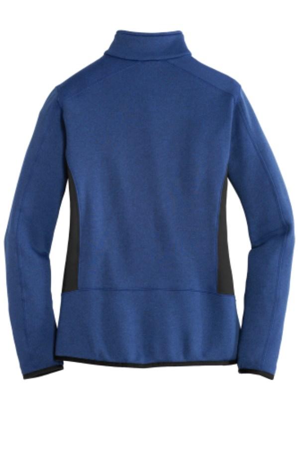 Eddie Bauer Ladies Full-Zip Heather Stretch Fleece Jacket Alternate View
