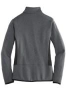Eddie Bauer Ladies Full-Zip Heather Stretch Fleece Jacket Perspective View