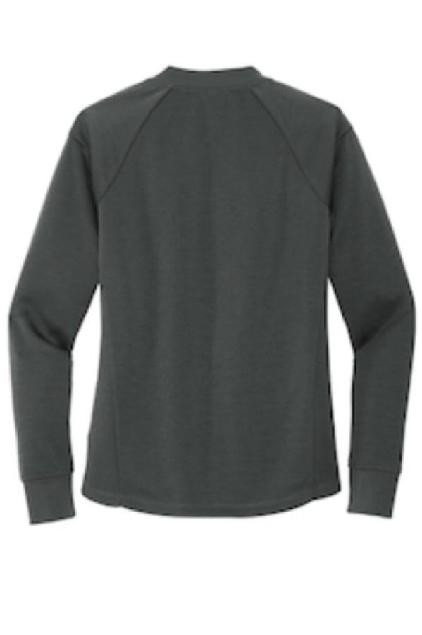 Mercer+Mettle Women's Double-Knit Bomber Close Up Detail
