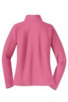 Sport-Tek Ladies Sport-Wick Stretch 1/4-Zip Pullover Close Up Detail