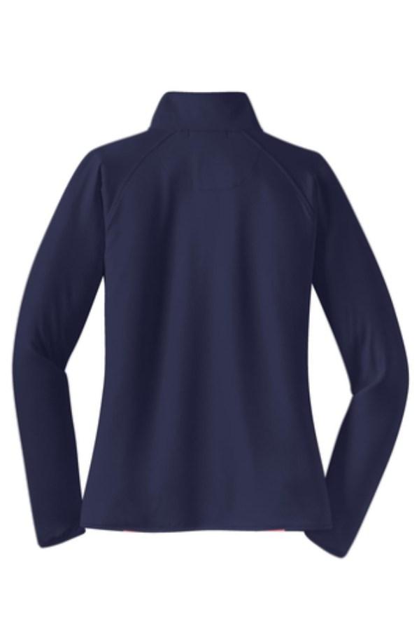 Sport-Tek Ladies Sport-Wick Stretch 1/4-Zip Pullover Additional Angle