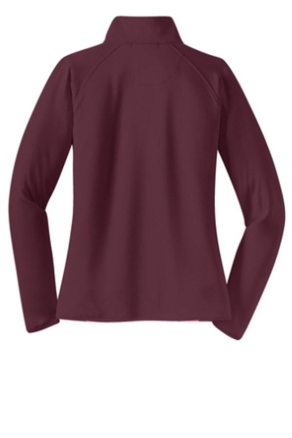 Sport-Tek Ladies Sport-Wick Stretch 1/4-Zip Pullover Additional view