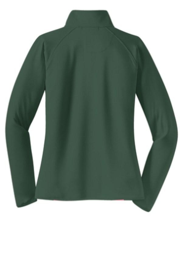 Sport-Tek Ladies Sport-Wick Stretch 1/4-Zip Pullover Additional Angle