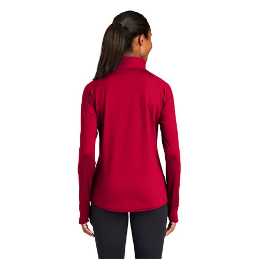 Sport-Tek Ladies Sport-Wick Stretch 1/4-Zip Pullover Alternate View