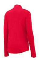 Sport-Tek Ladies PosiCharge Competitor 1/4-Zip Pullover Close Up Detail