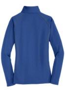 Eddie Bauer Ladies Smooth Fleece 1/2-Zip Feature Close-up