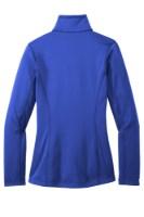 Port Authority Ladies Smooth Fleece 1/4-Zip Close Up Detail