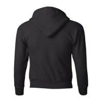 Hanes Ecosmart® Youth Hooded Sweatshirt Close Up Detail