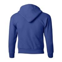 Hanes Ecosmart® Youth Hooded Sweatshirt Additional Angle