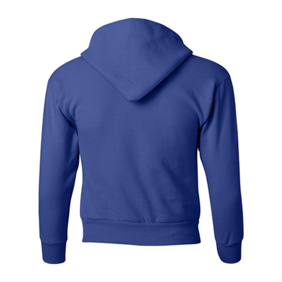 Hanes Ecosmart® Youth Hooded Sweatshirt Additional Angle