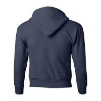 Hanes Ecosmart® Youth Hooded Sweatshirt Feature Close-up